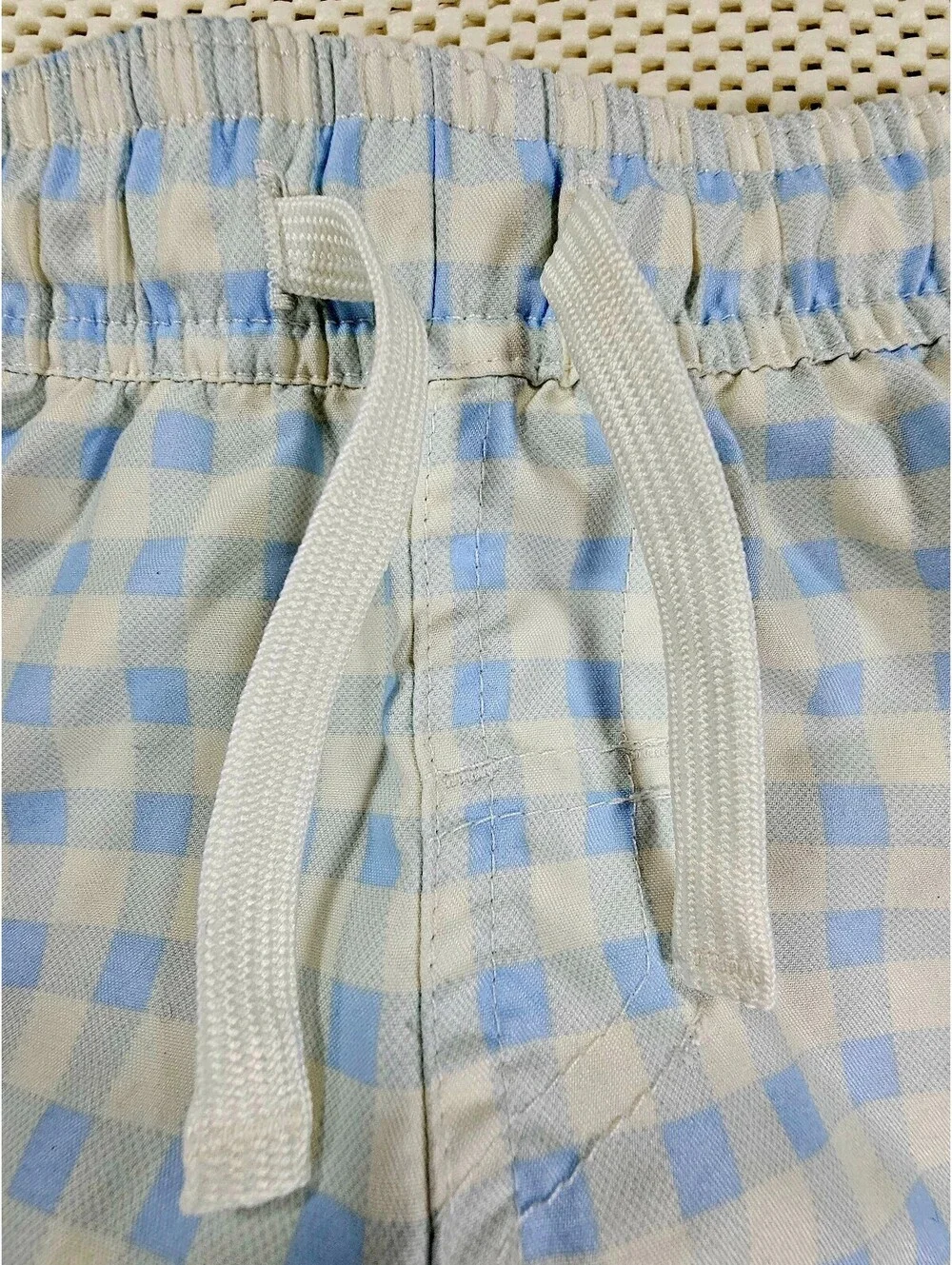 Cat & Jack Blue Gingham Boys Swim Shorts. Size 2T #Americana